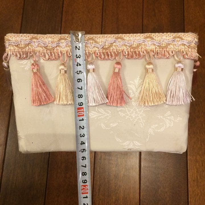 【4点セット】ミントグリーン　ロココタッセル収納ボックス