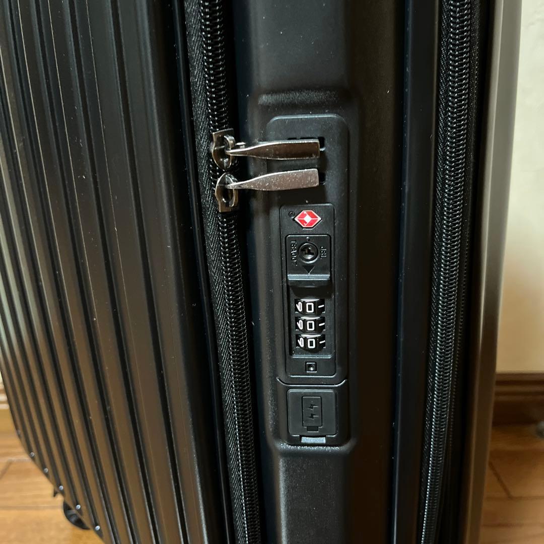 スマートキャリーケース　薄くたためて収納便利ブラック未使用　ショップチャンネル