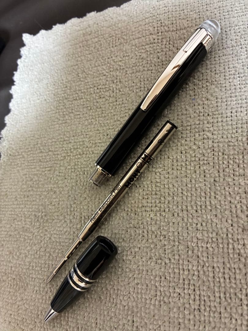 ◾️モンブラン◾️スターウォーカーボールペン◾️ミッドナイトブラック◾️筆記良好◾️化粧箱