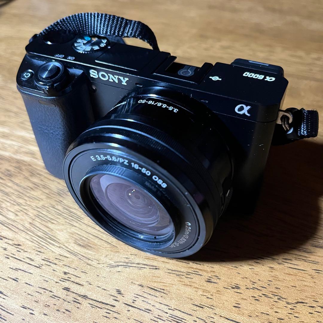 【レンズ付】Sony α6000 デジタル一眼レフ E 16-50mm