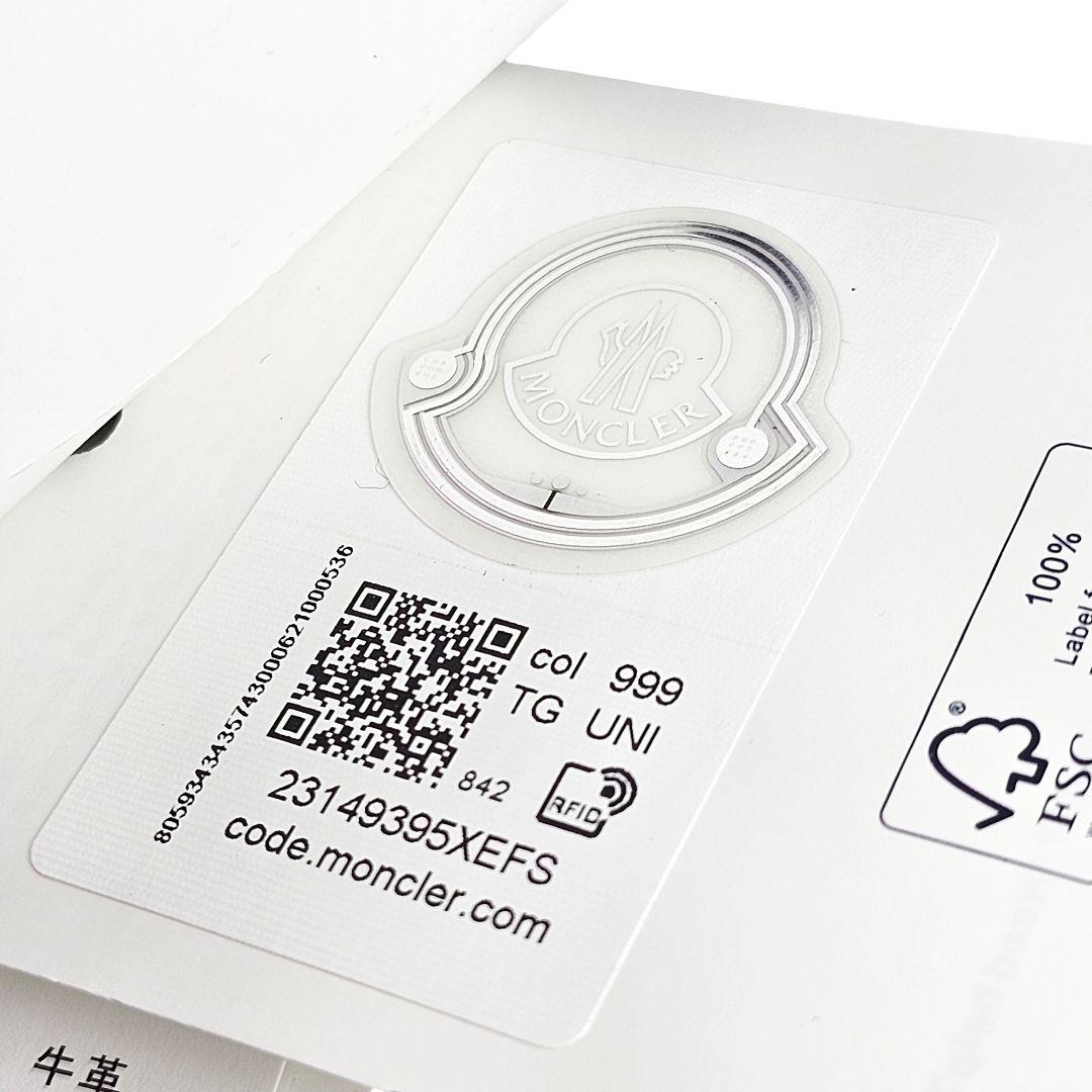 未使用 MONCLER FELICIE ボディバッグ ウエストバッグ ブラック