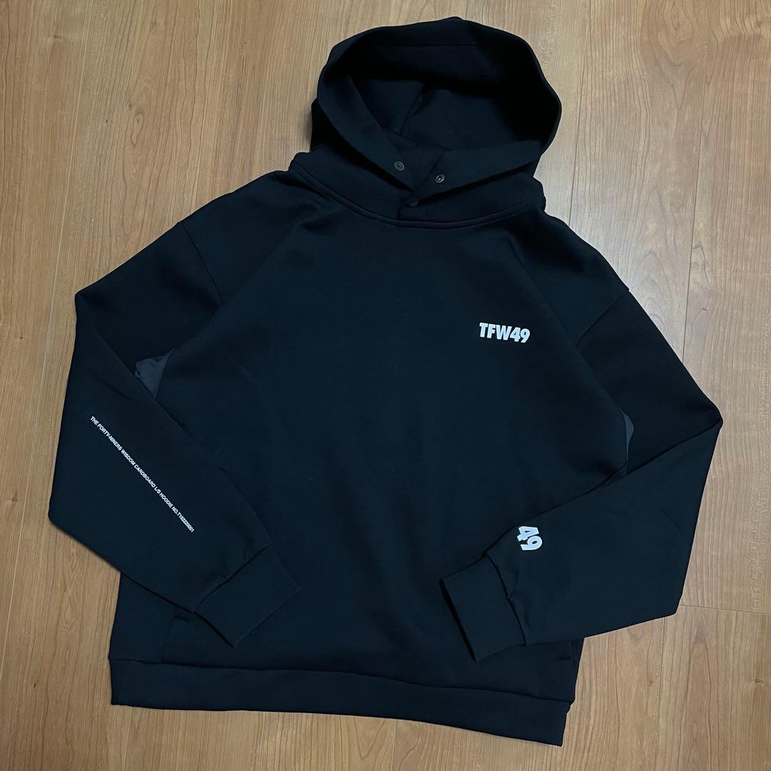 TFW49 プルオーバー　パーカー　ブラック　L ゴルフ　スウェット