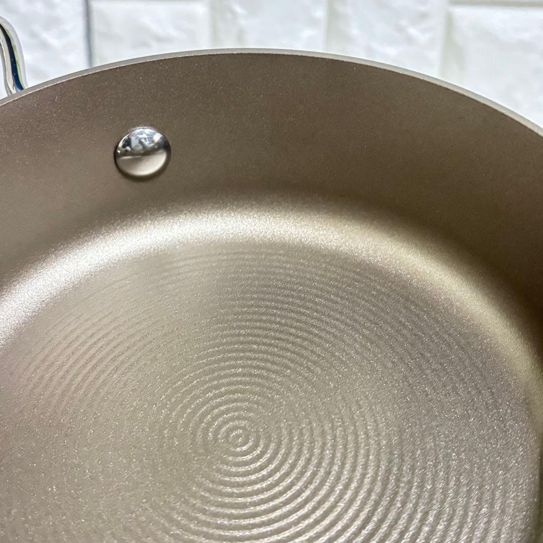 @3 “MEYER サーキュロン 2ピースセット　マイヤー　両手鍋+蓋 調理器具