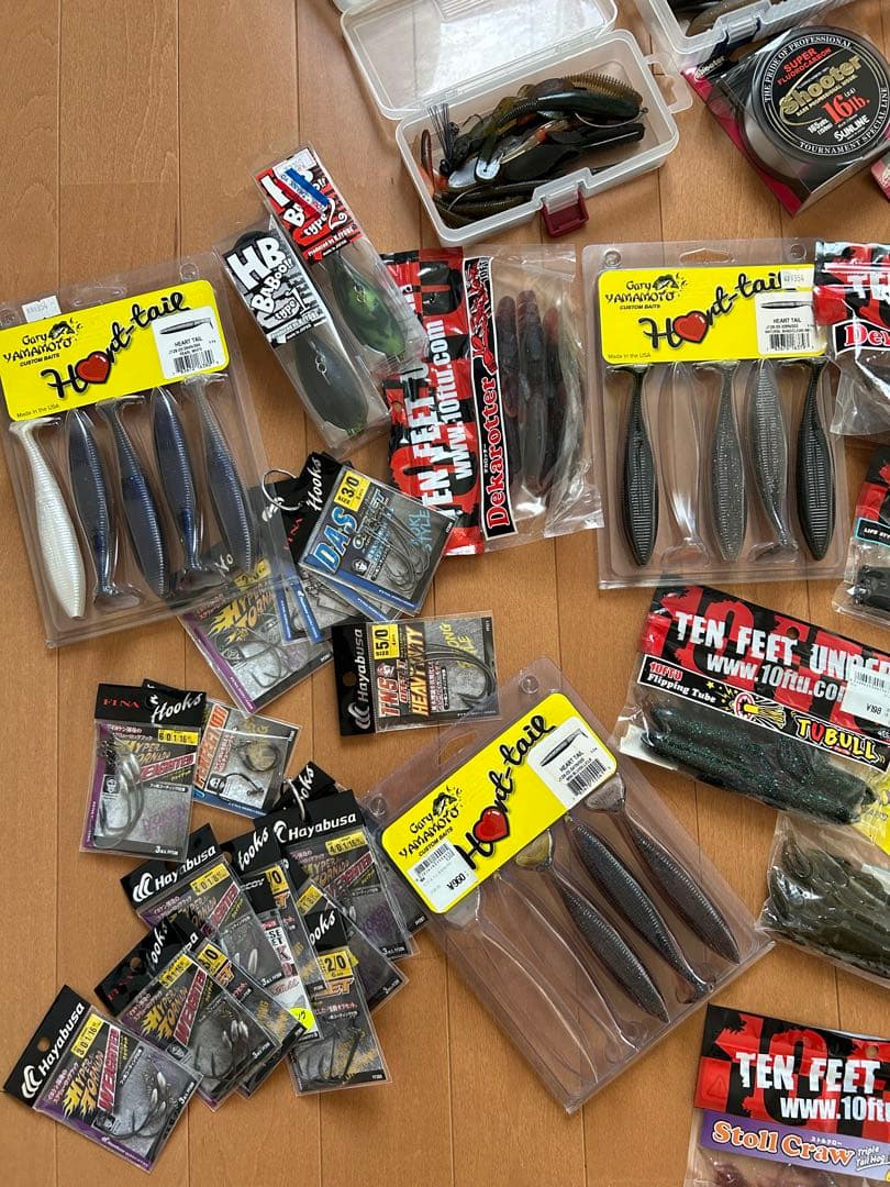 バス釣り引退 10ftu テンフィートアンダー ゲーリー多数