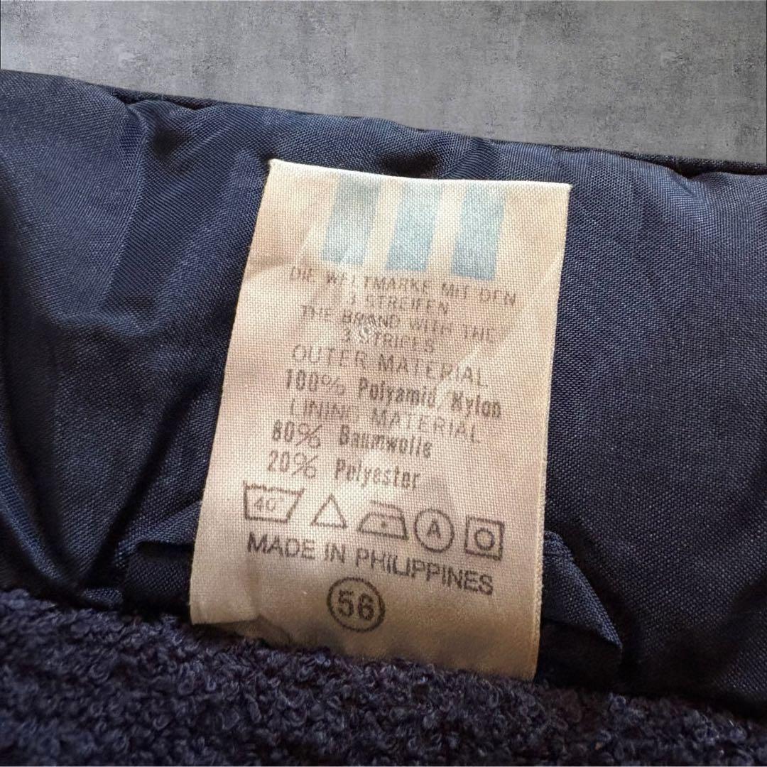 90s adidasトレフォイル刺繍切替ナイロン ジャケットマルチカラーO25