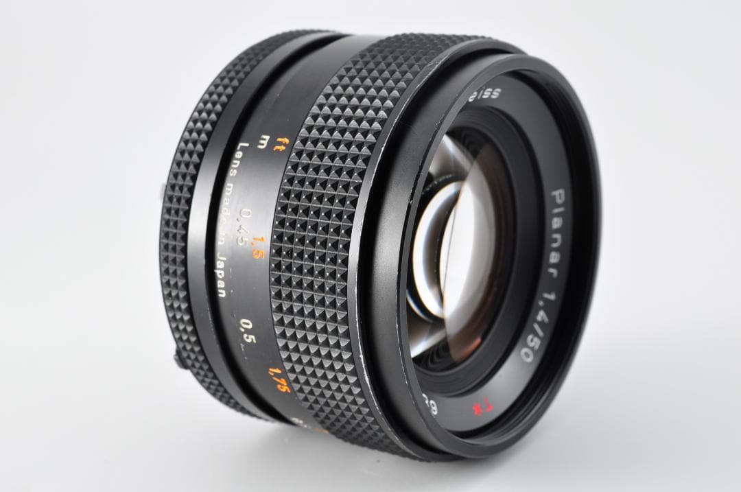 レンズ(単焦点) CONTAX Carl Zeiss Planar 50mm F1.4 #1296