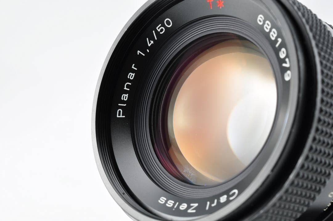 レンズ(単焦点) CONTAX Carl Zeiss Planar 50mm F1.4 #1296