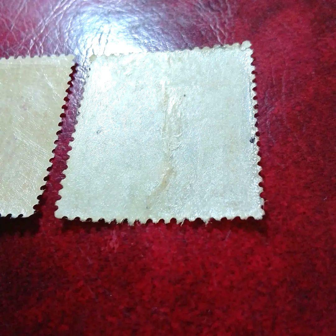 銭単位切手　大正5年　裕仁立太子礼記念　3種完　ヒンジ跡あり　23000円