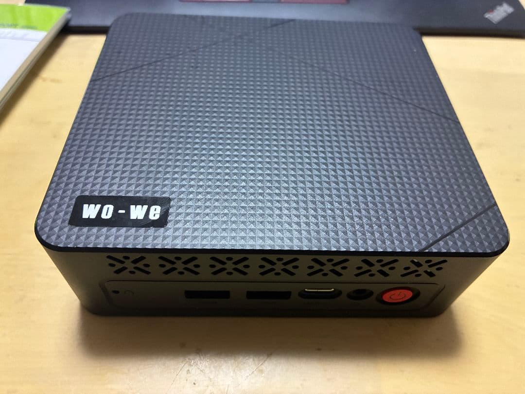 WO-WE ミニPC ryzen5 3550H 16GB/1TB