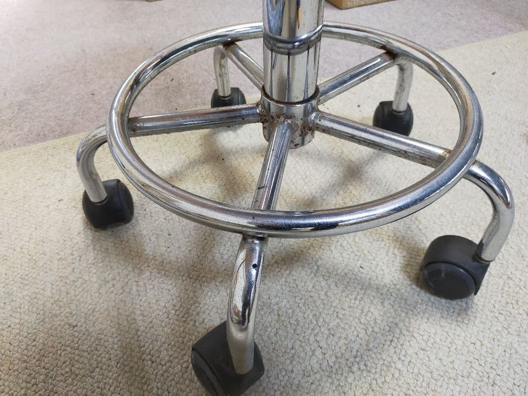 スツール 丸椅子 キャスター付き 美容師 理容師 スタイリスト用