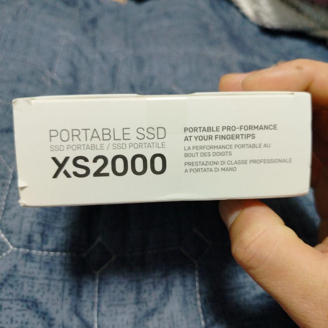 Kingston XS2000 ポータブルSSD 500GB