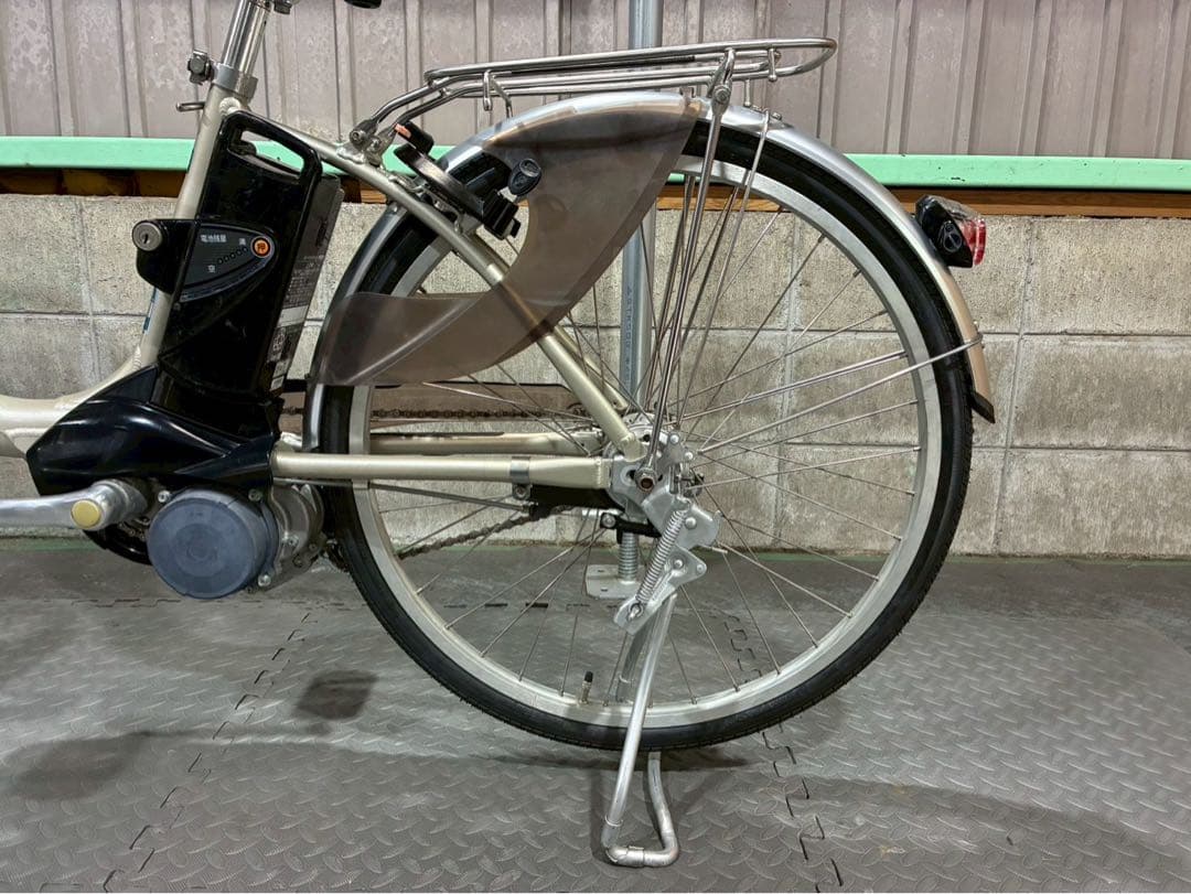 №3718 電動自転車　パナソニック　ビビライトU 24インチ ゴールド