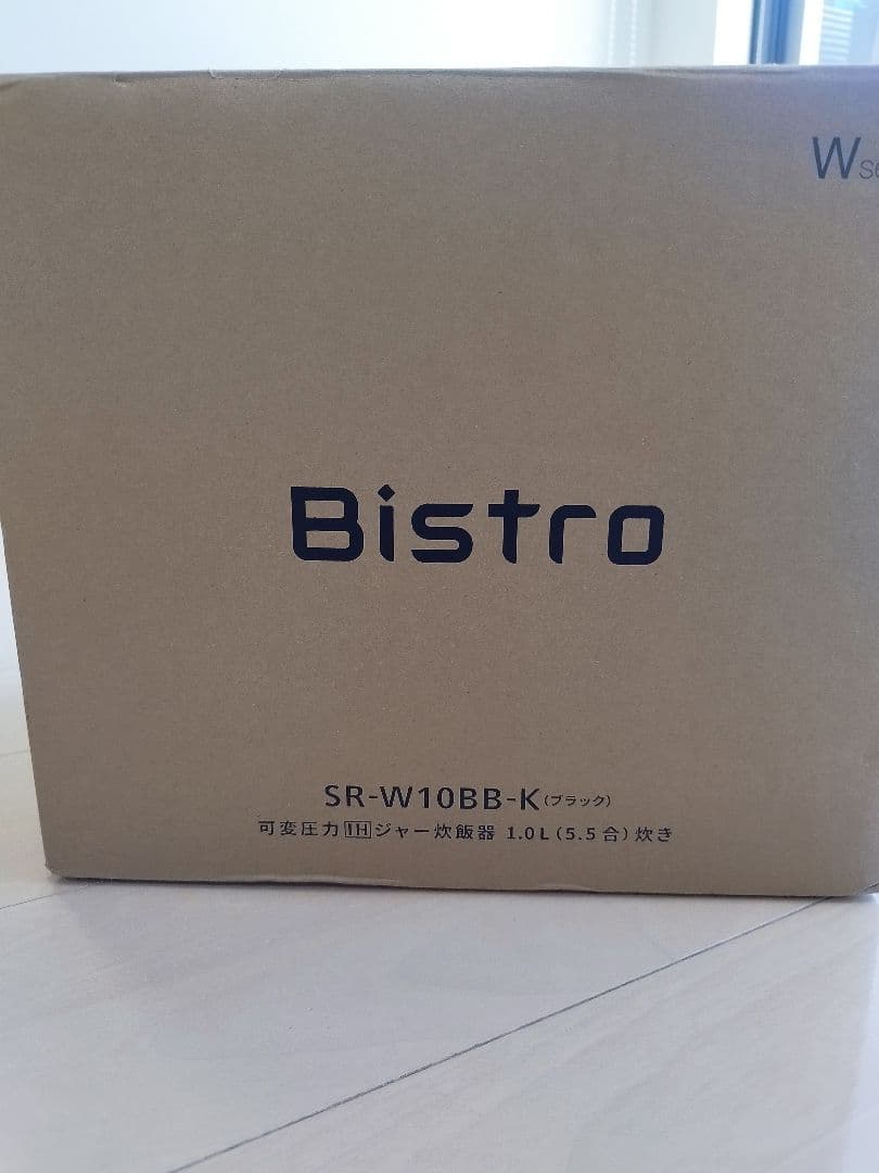 Panasonic Bistro 25年製 炊飯器5.5合 SR-W10BB-K