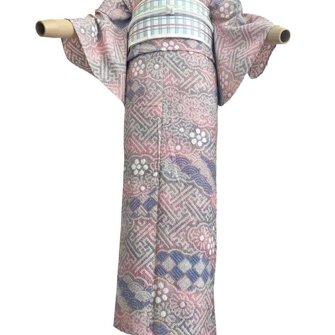 ★ ちぃです★ 古典文様　有松絞り　絞り染め　絞り浴衣　総絞り　NO3