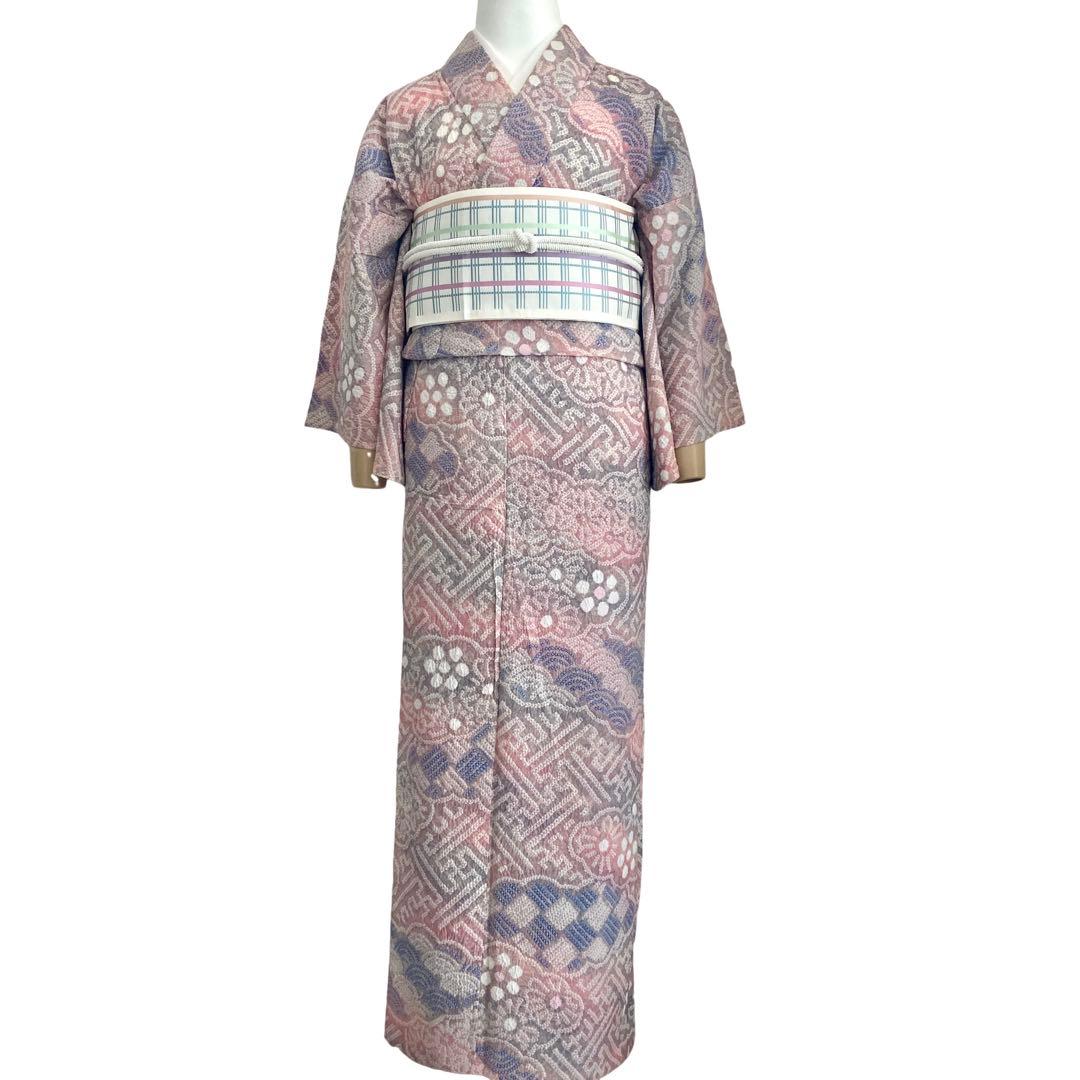 ★ ちぃです★ 古典文様　有松絞り　絞り染め　絞り浴衣　総絞り　NO3