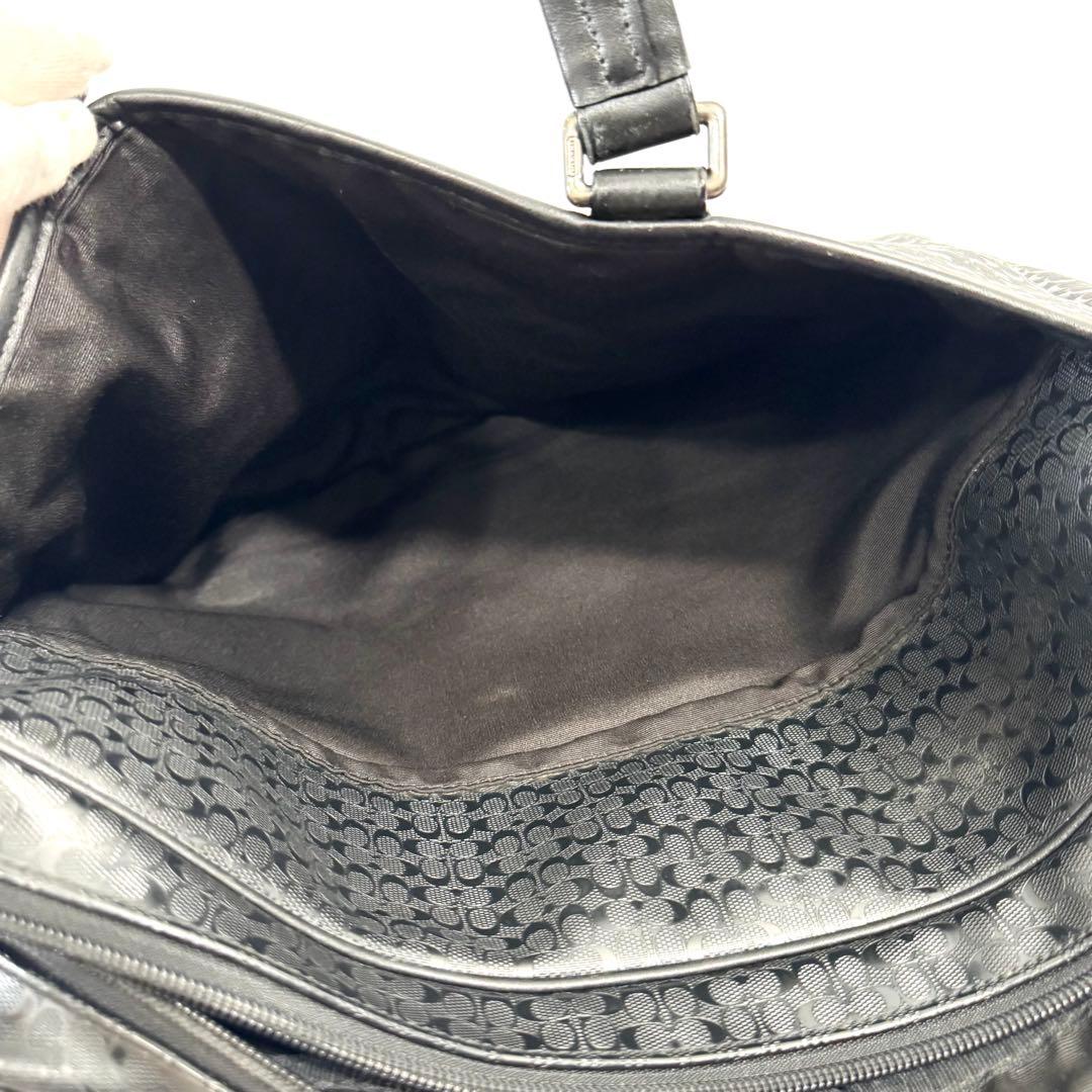 コーチ ビジネスバッグ 2WAY ハンド ショルダー A4収納可 レザー