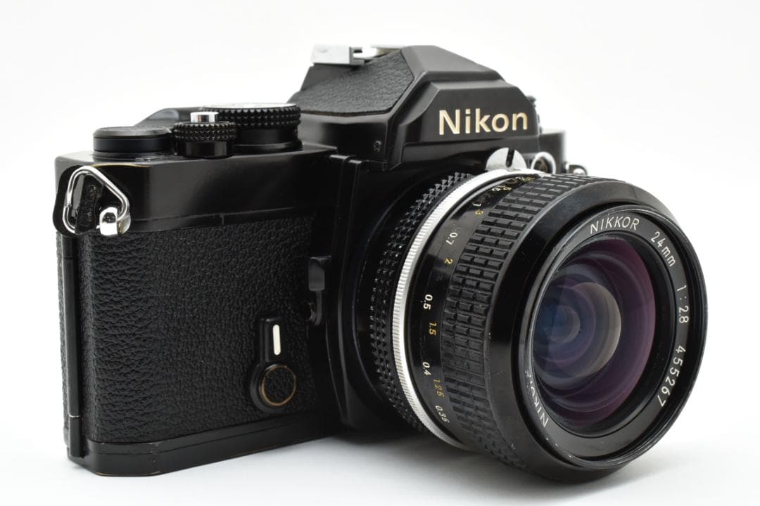 【美品】Nikon FM + NIKKOR 24mm F2.8 広角レンズセット