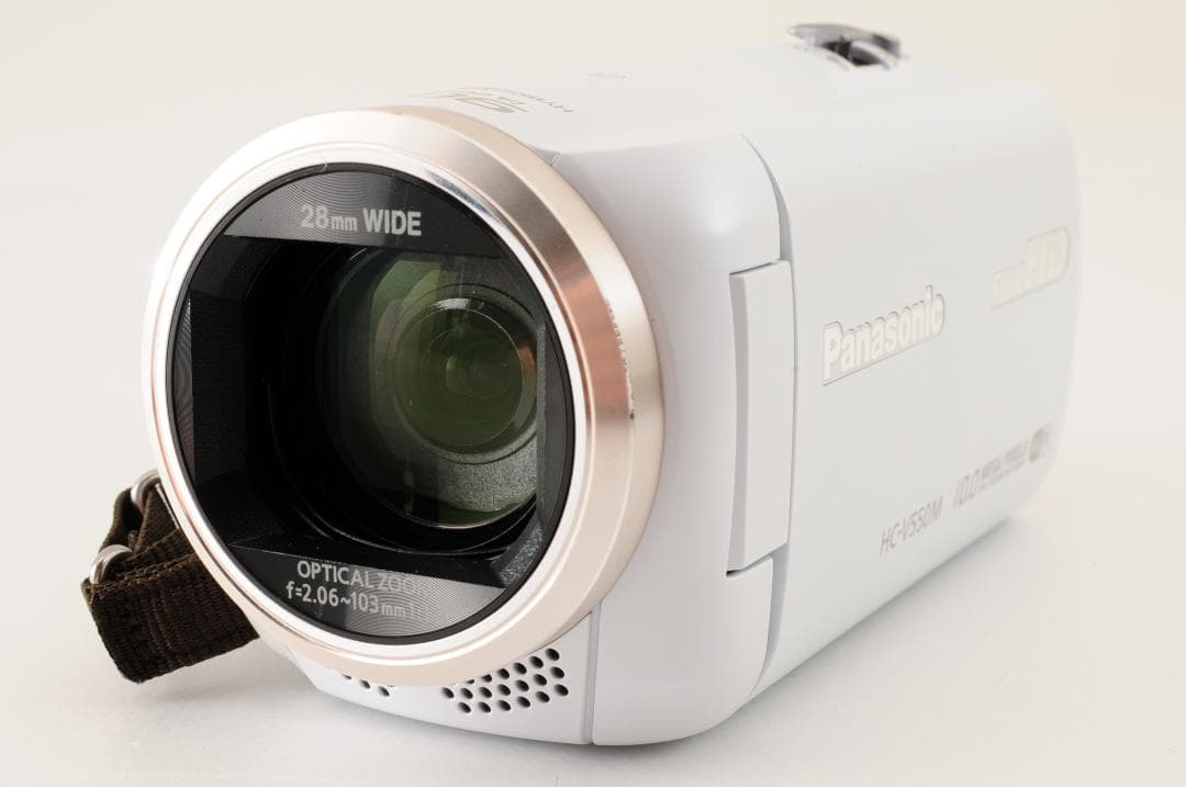 【ほぼ新品 箱付き】パナソニック Panasonic HC-V550M ホワイト