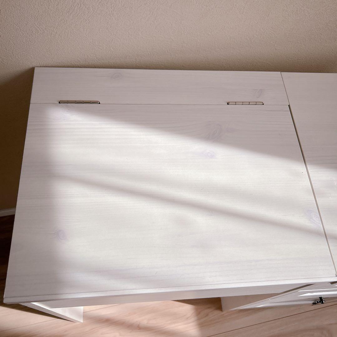 一台二役のドレッサーデスク　完成品　ドレッサー