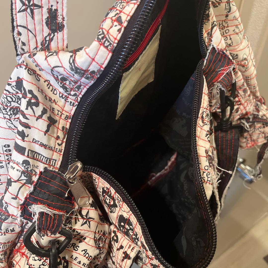 ESPRIT スカルプリント ボストンバッグ