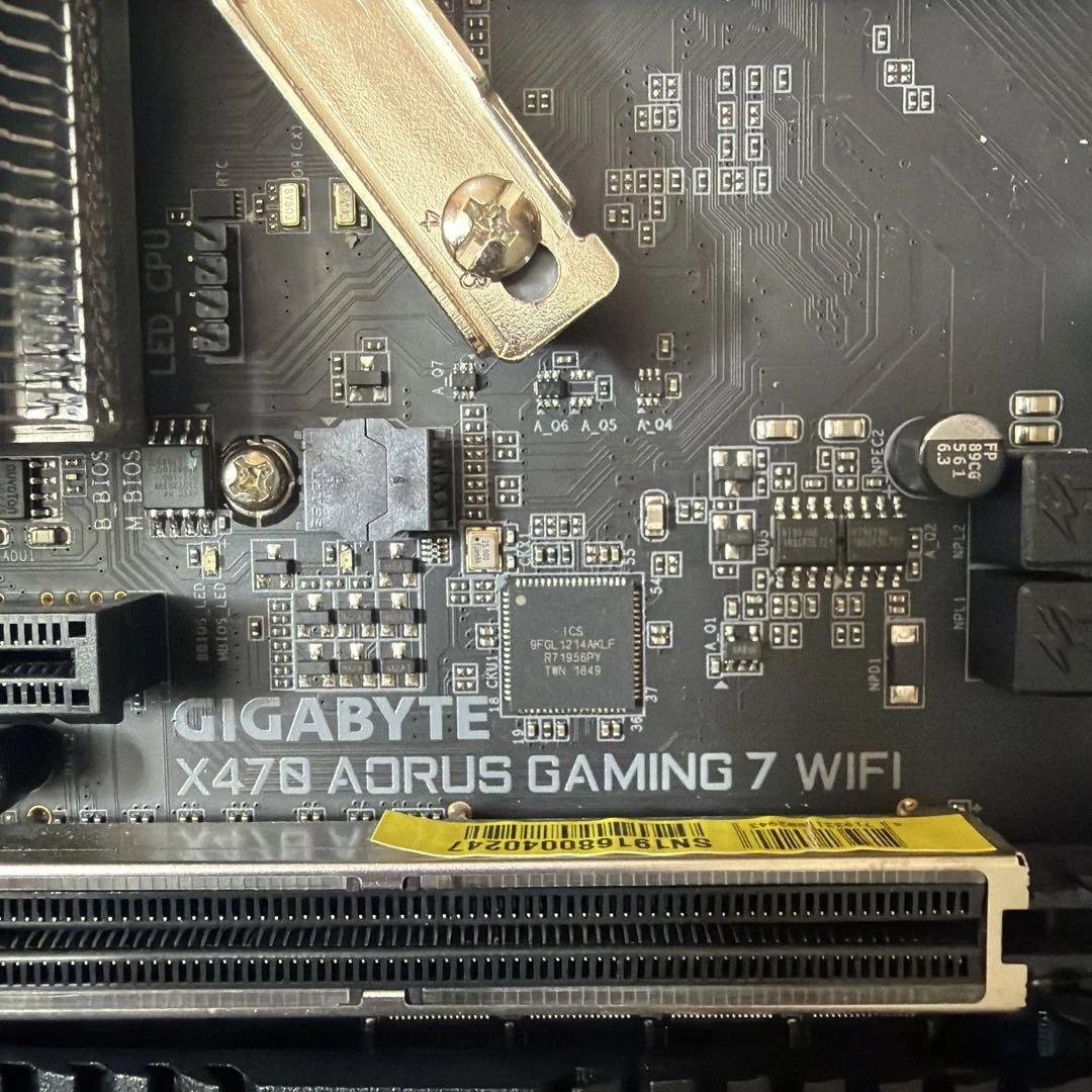 その他 AMD Ryzen 7 3700X + GIGABYTE X470 AORUS