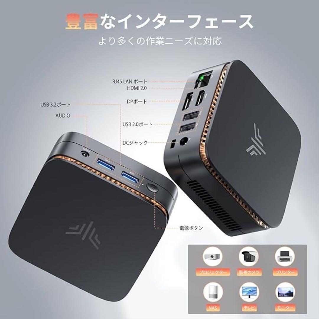 ❤️1品限り❤️ミニPC N150 Windows11 Pro 最大3.60GHz