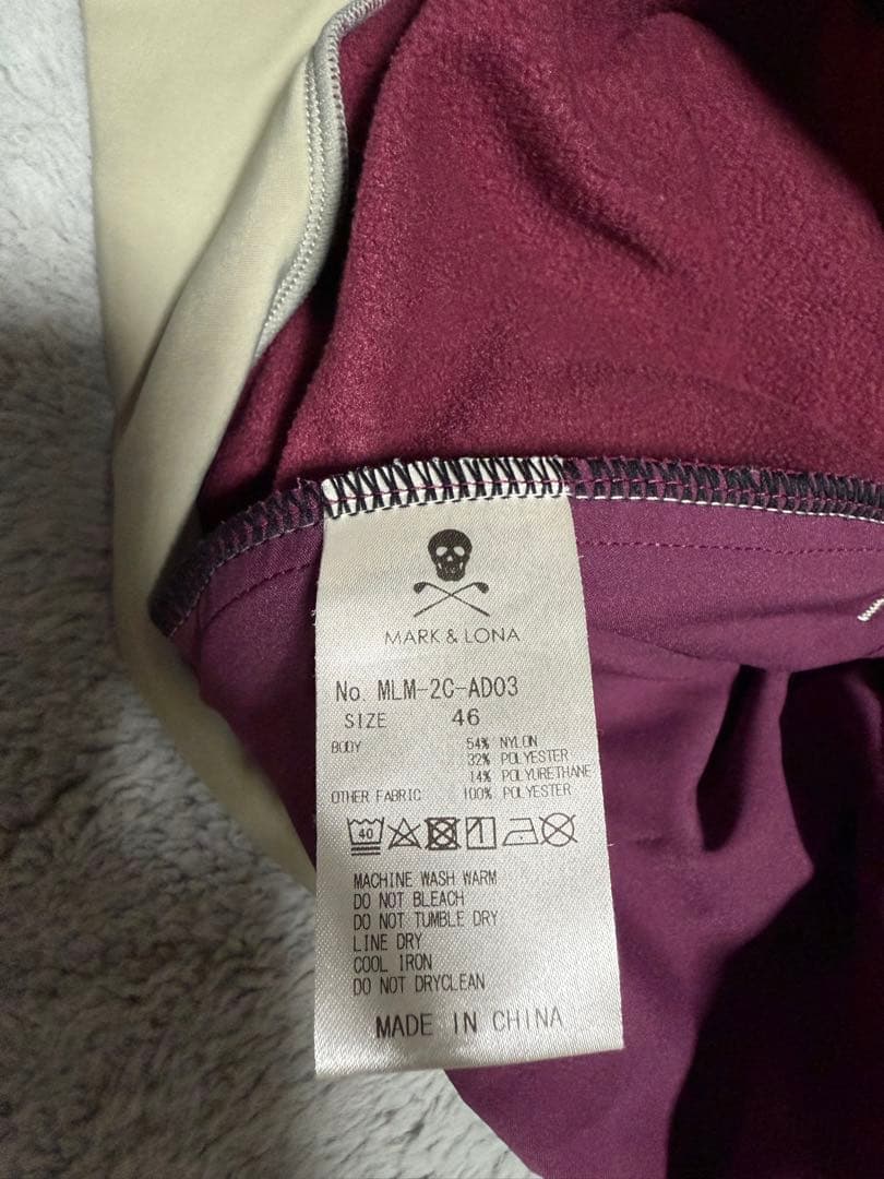 MARK&LONA ゴルフウェアセット　46