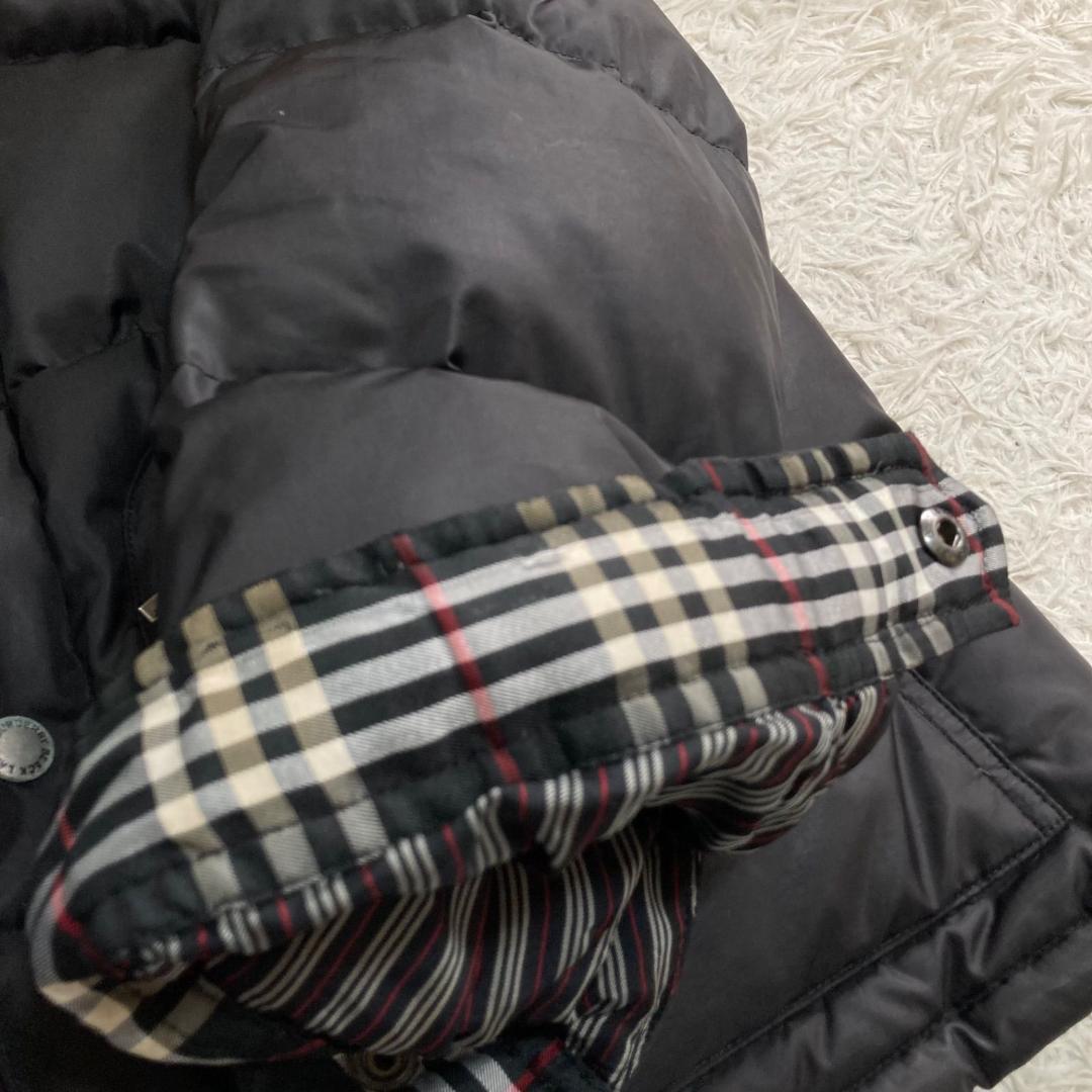 17430✨Y2K バーバリーブラックレーベル 3way ファーダウンジャケット