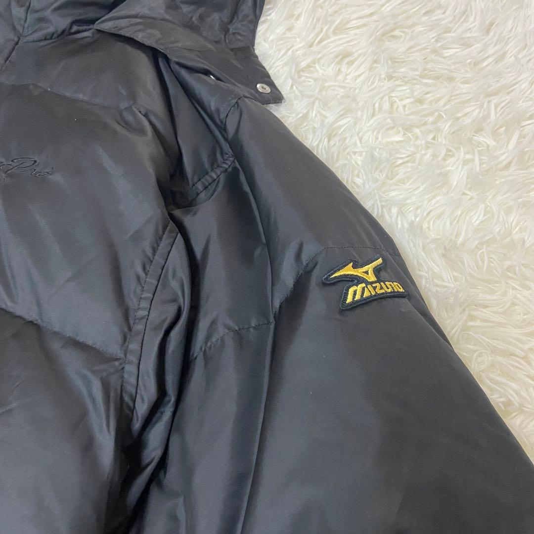 MizunoPro フード付きロングダウンジャケット ベンチコート2XL