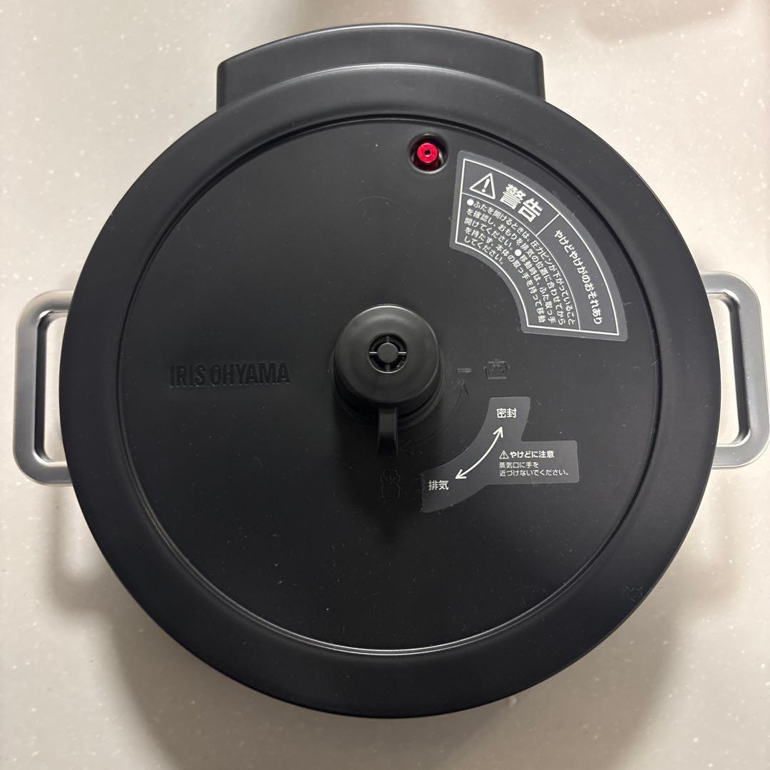 IRIS OHYAMA 電気圧力鍋 PMPC-MA4 6L ブラック