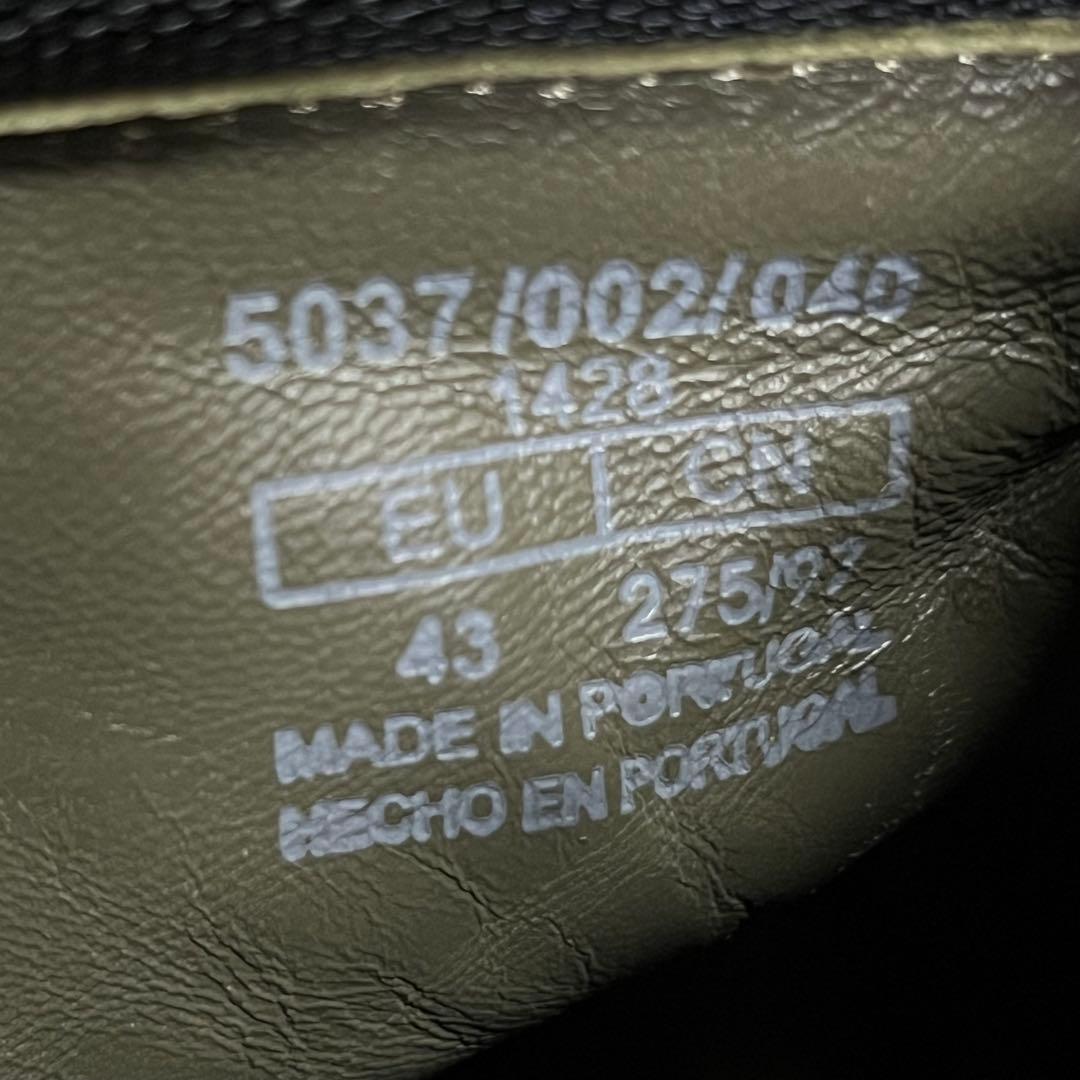 田中 野夫⭐️希少モデル⭐️ ザラサープラス コンバットブーツ 黒 レザー本革