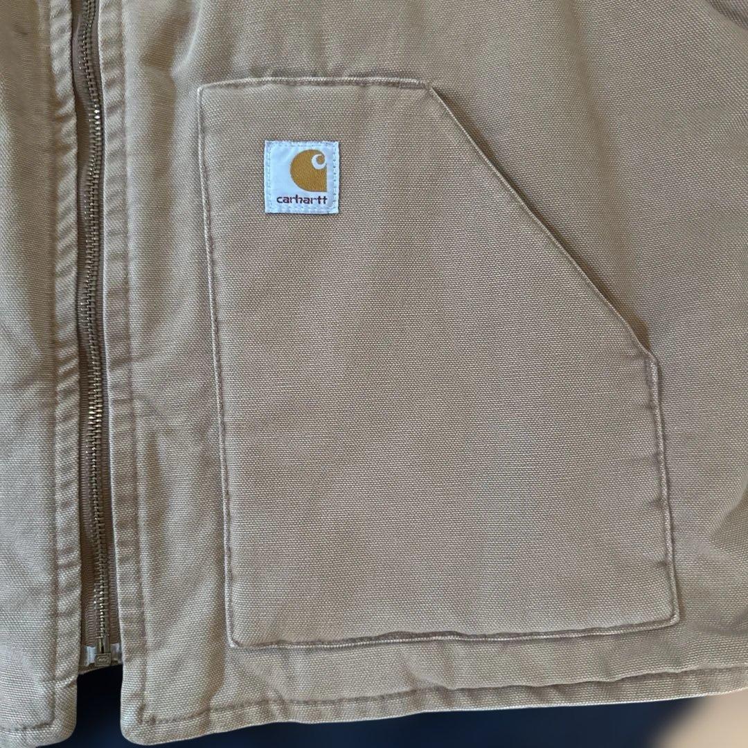Carhartt ベージュ ベスト XL 美品