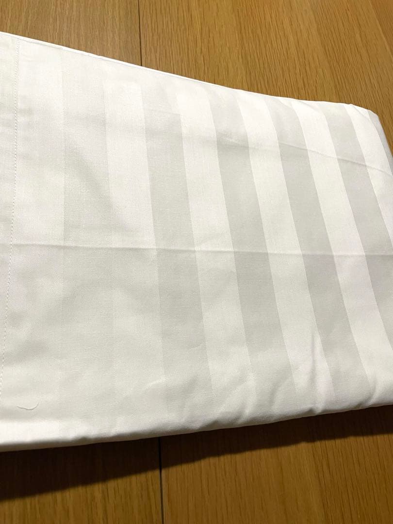 掛け布団カバー　コットン100% ストライプ　ホテル仕様　5枚　まとめ売り