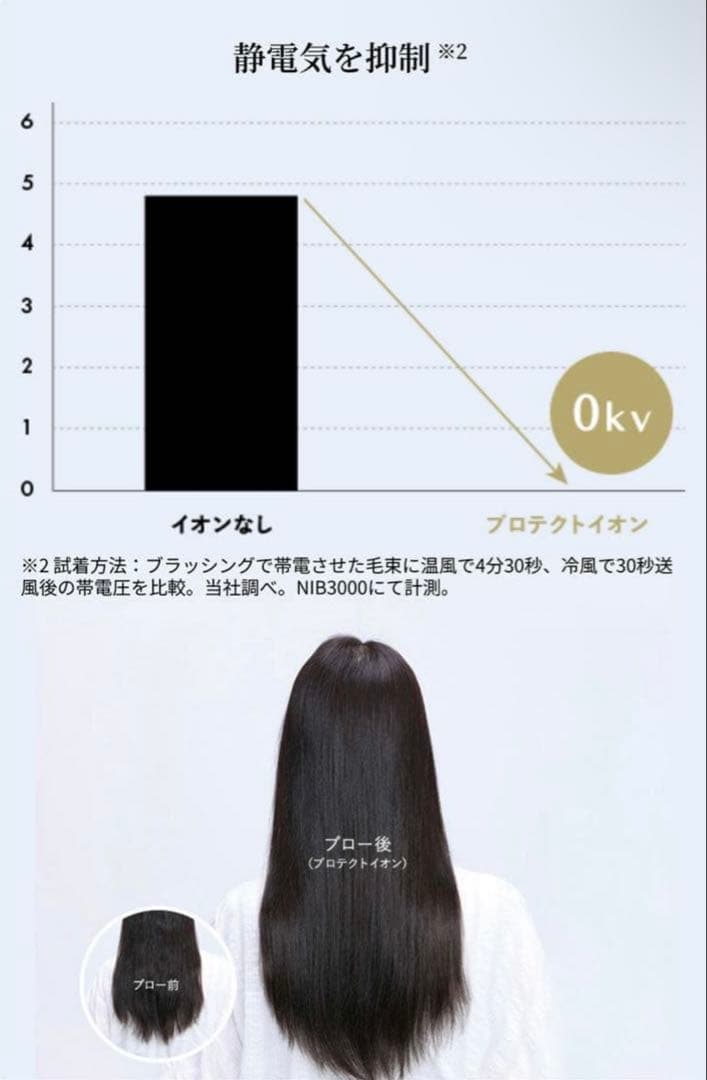 美品 Nobby+ プロテクトイオン ヘアドライヤー ND540A ノビープラス