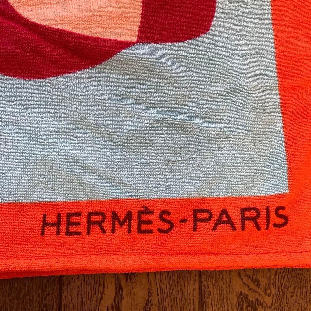 エルメス　ビーチタオル　ソルド品❣️