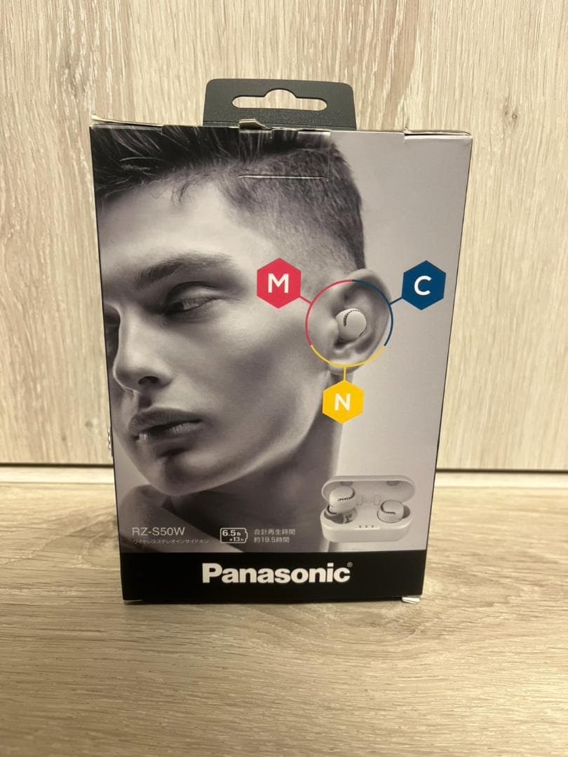 【外箱/取説痛み有】Panasonic RZ-S50W ワイヤレスイヤフォン