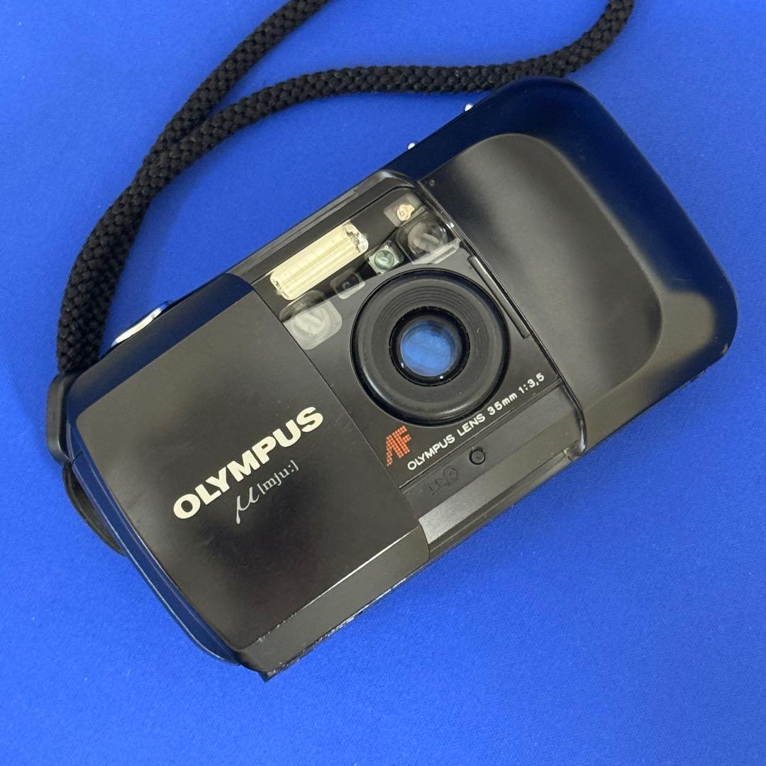 完動品　OLYMPUS μ 初代 コンパクトフィルムカメラ 動作確認済み