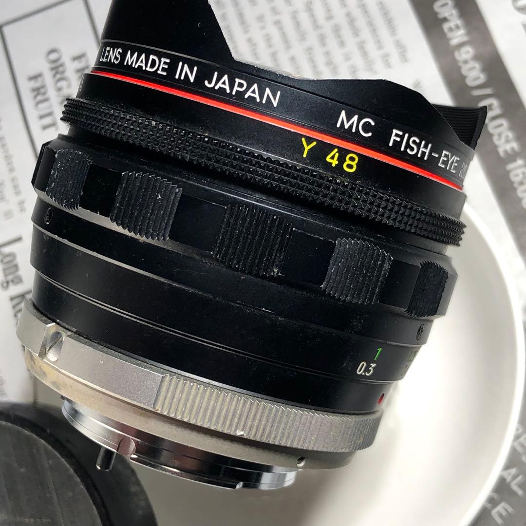 レンズ(単焦点) MINOLTA ROKKOR OK 16mm f2.8 fisheye