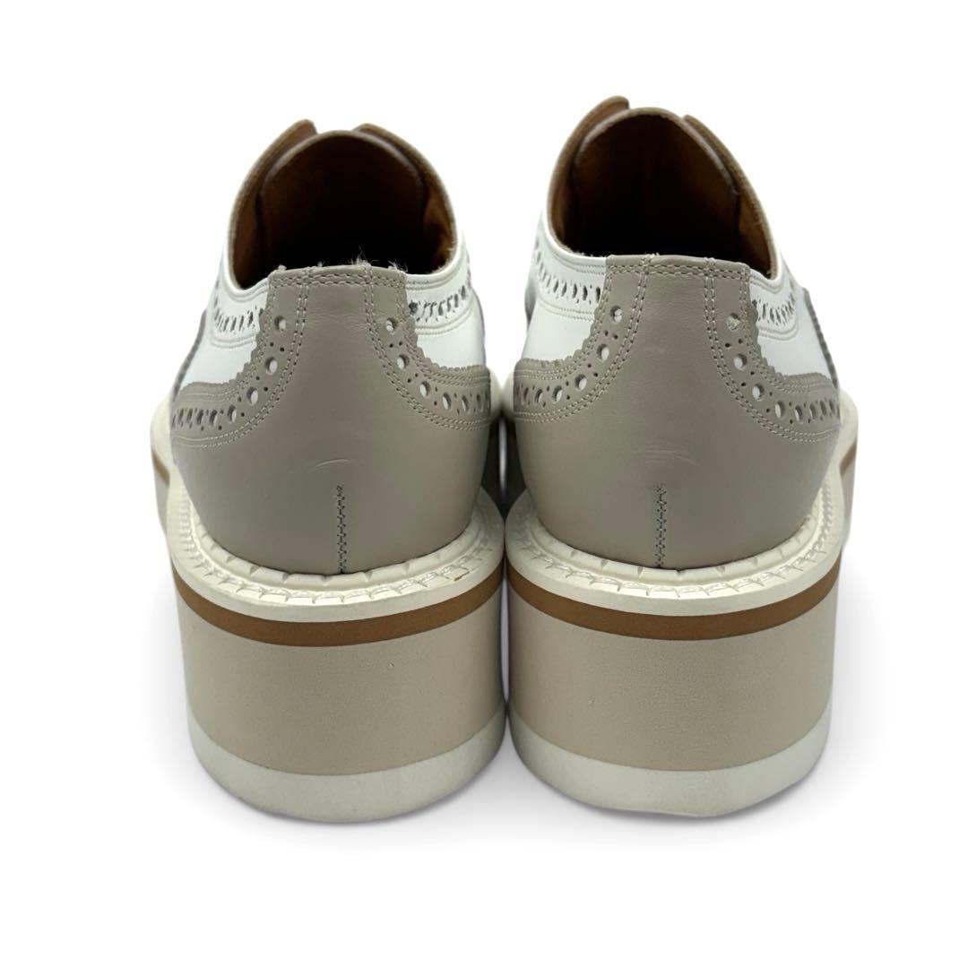 【未使用級】CLERGERIE クレジュリー　24cm　37.5 BECK 厚底