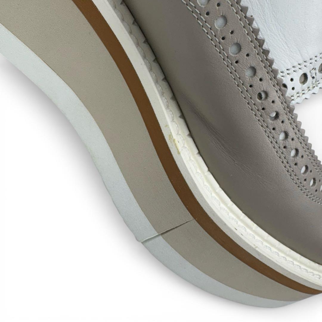 【未使用級】CLERGERIE クレジュリー　24cm　37.5 BECK 厚底