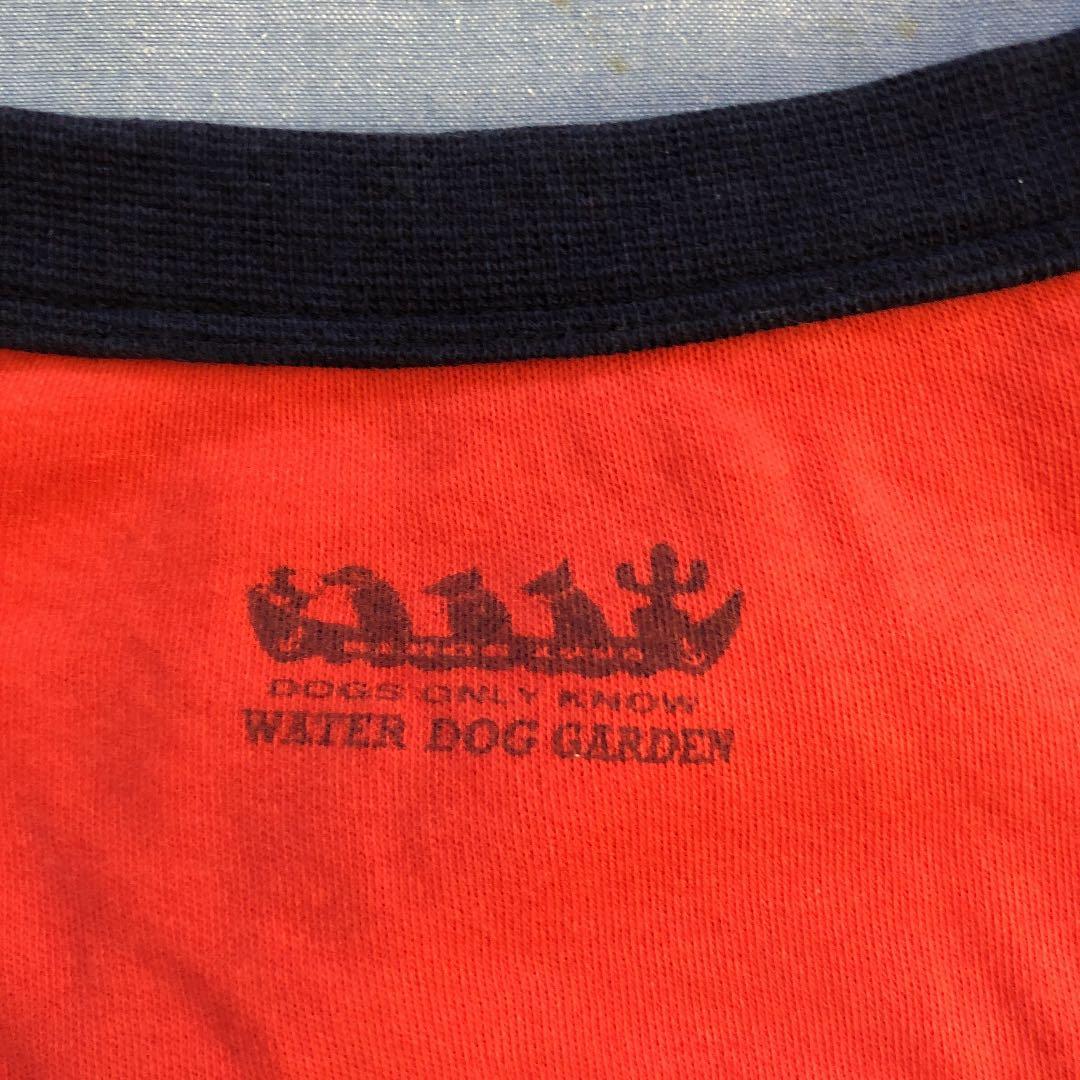 WATER DOG GARDEN 犬服(中型犬) 赤×紺