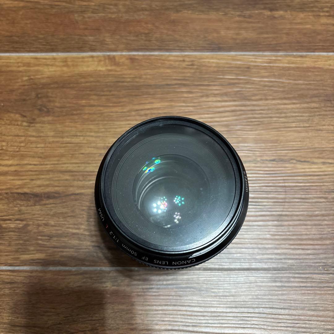 Canon EF 50mm f/1.2 L USM レンズ　フィルター3点付き