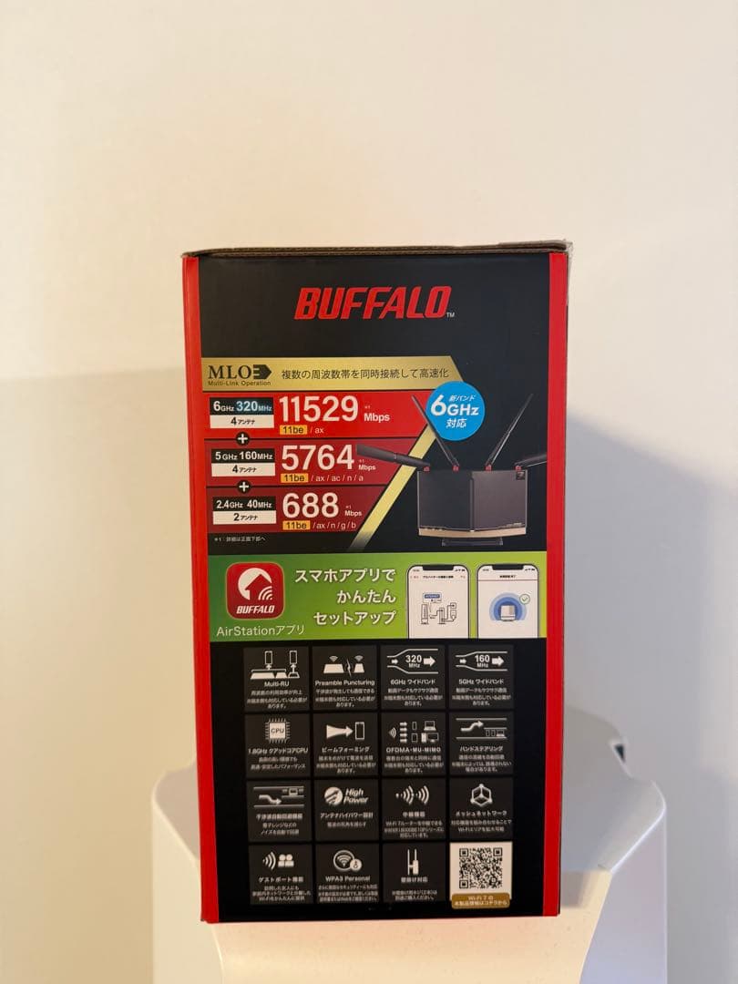 新品未開封BUFFALOバッファローWXR18000BE10P