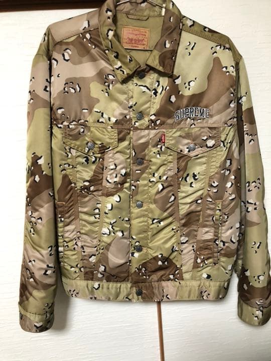 ジャケット・アウター supreme Levi's  Nylon Trucker Jacket
