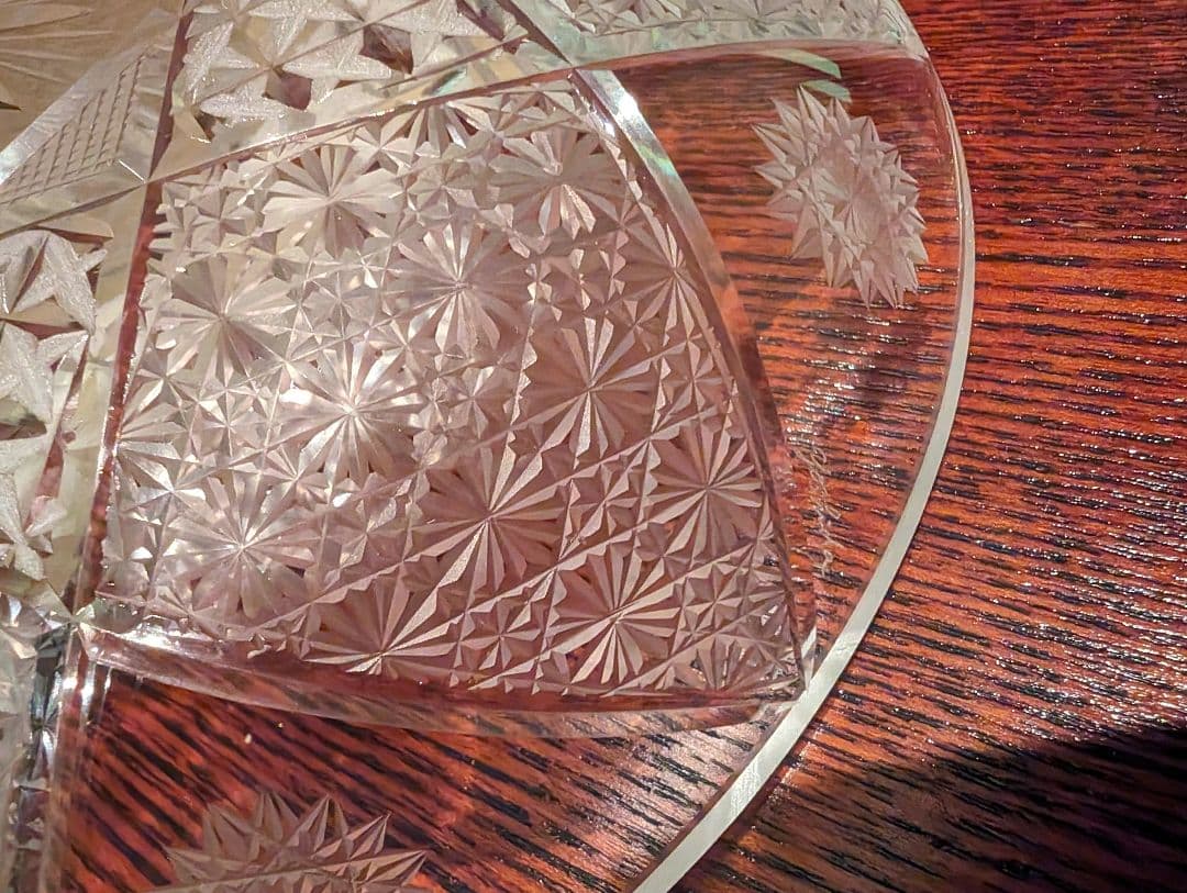 吉田博信 カットガラス 向付 五種