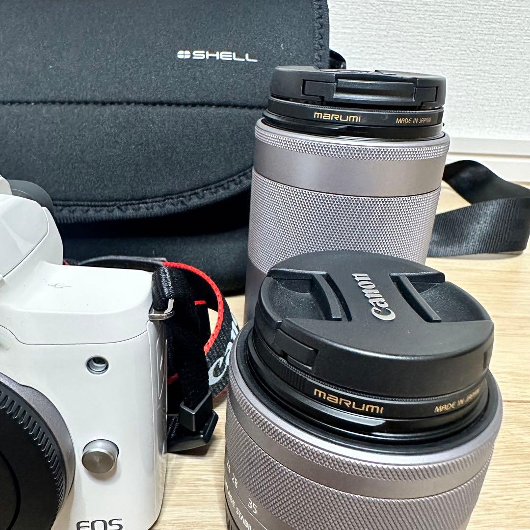 CANON EOS Kiss M ダブルズームキット