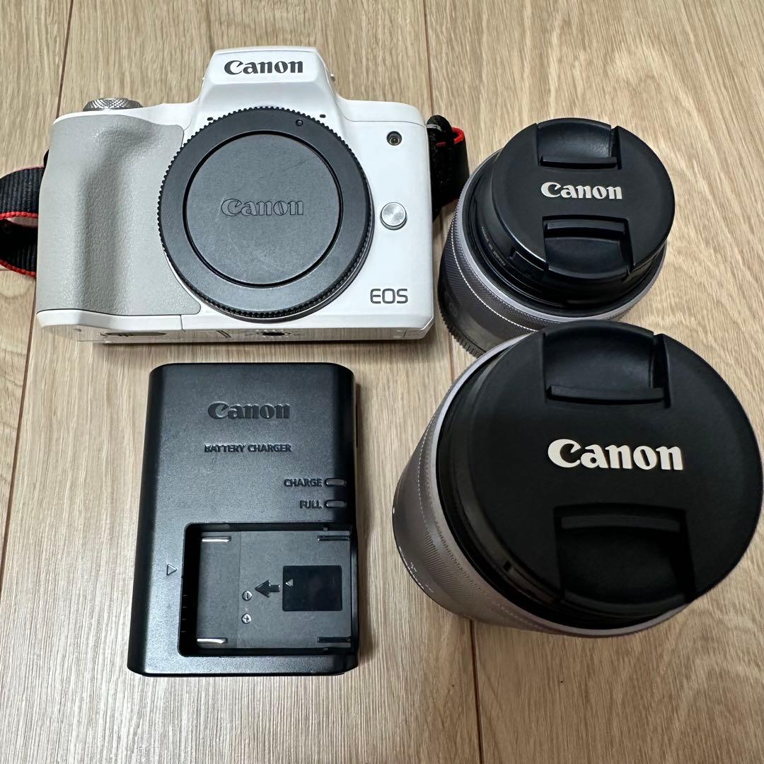 CANON EOS Kiss M ダブルズームキット