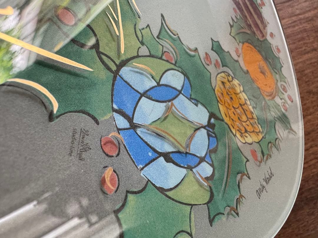 アンディ・ウォーホル クリスマスプレートローゼンタールスタジオライン320781