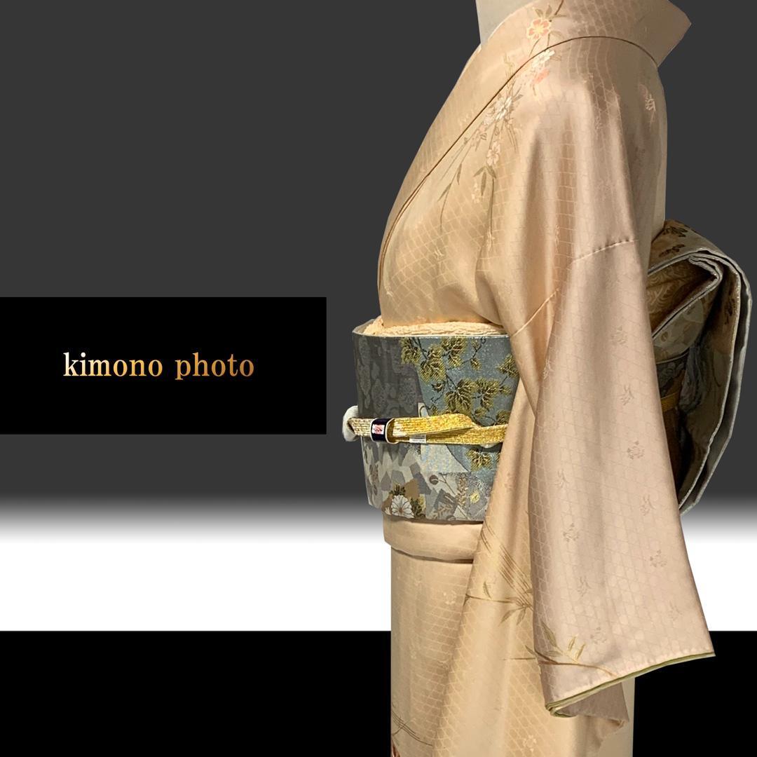 【新品、未使用】正絹【極上逸品】トールサイズ【金彩友禅 手刺繡】訪問着フルセット