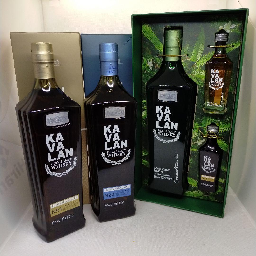 未開栓　KAVALAN シングルモルトウイスキー セット